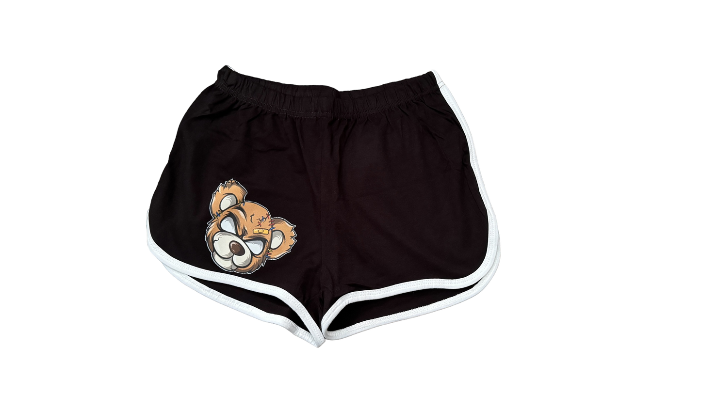 Unmasked Bear Track Shorts