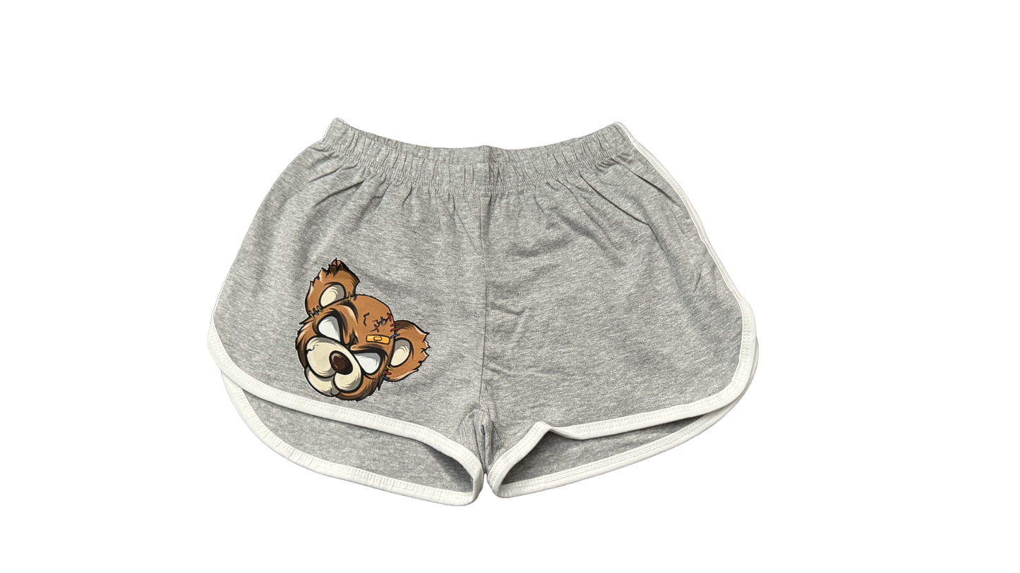 Unmasked Bear Track Shorts