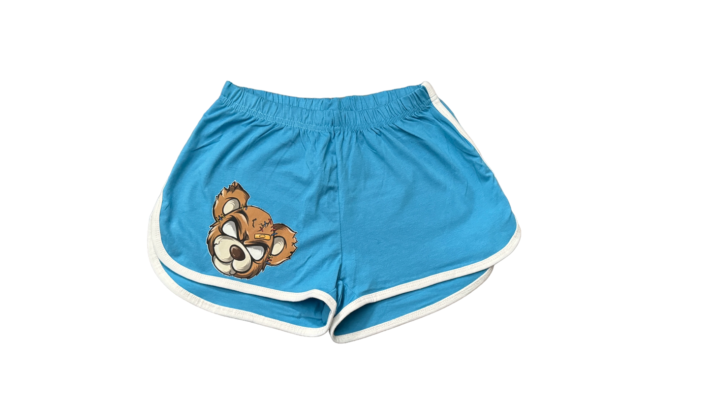 Unmasked Bear Track Shorts